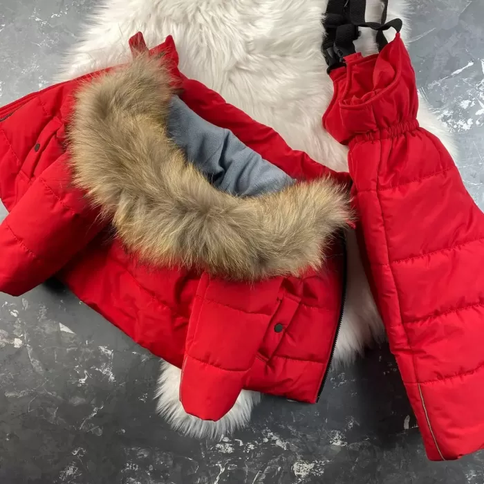 Комбінезон BEWARM Umka Red дитячий зимовий роздільний