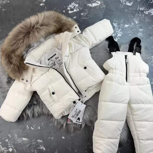 Комбінезон BEWARM Umka White Velvet дитячий зимовий роздільний