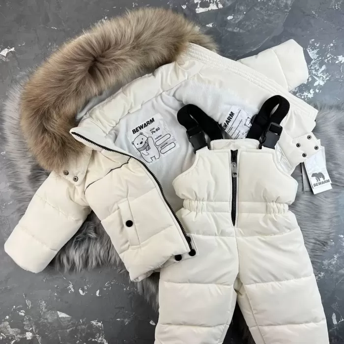 Комбінезон BEWARM Umka White Velvet дитячий зимовий роздільний
