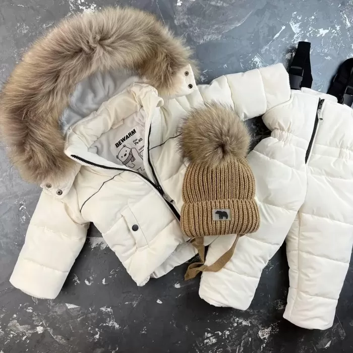 Комбінезон BEWARM Umka White Velvet дитячий зимовий роздільний