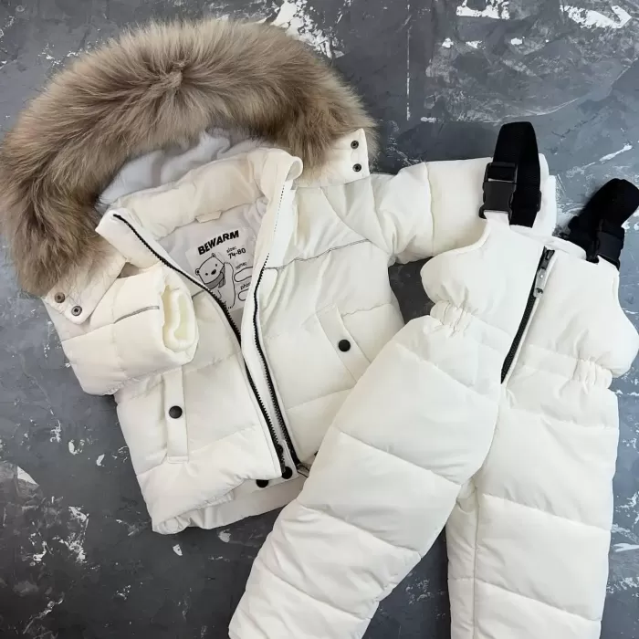 Комбінезон BEWARM Umka White Velvet дитячий зимовий роздільний