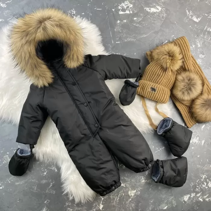 Комбінезон BEWARM Kodiaq суцільний Black