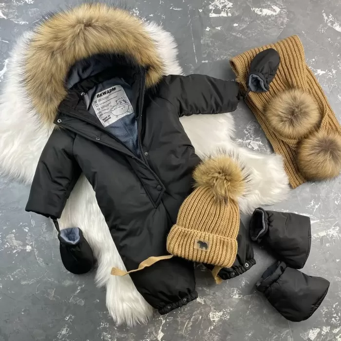 Комбінезон BEWARM Kodiaq суцільний Black