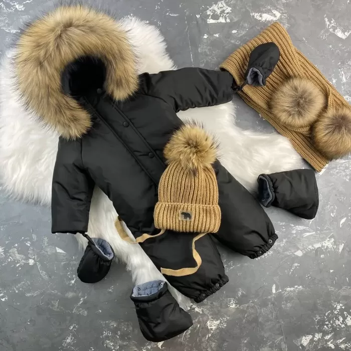 Комбінезон BEWARM Kodiaq суцільний Black