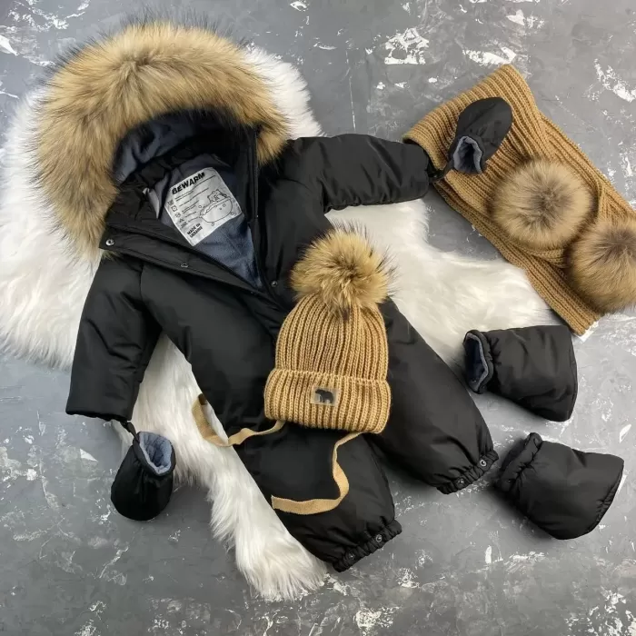 Комбінезон BEWARM Kodiaq суцільний Black