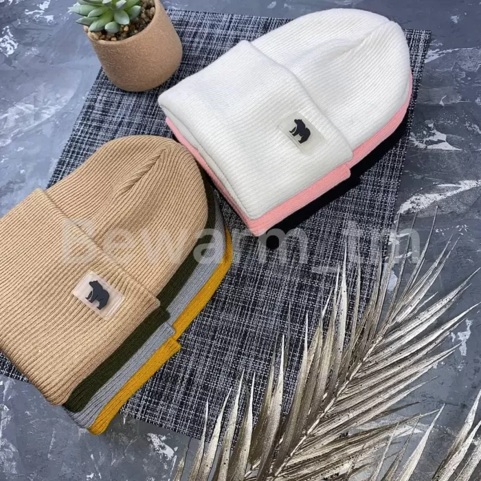 Шапочка дитяча демісезонна beanie pink