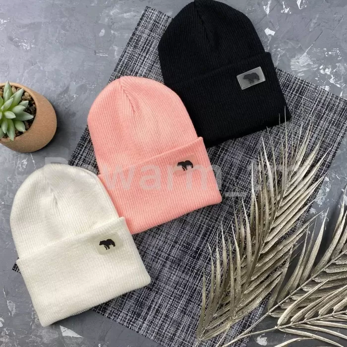 Шапочка дитяча демісезонна beanie pink