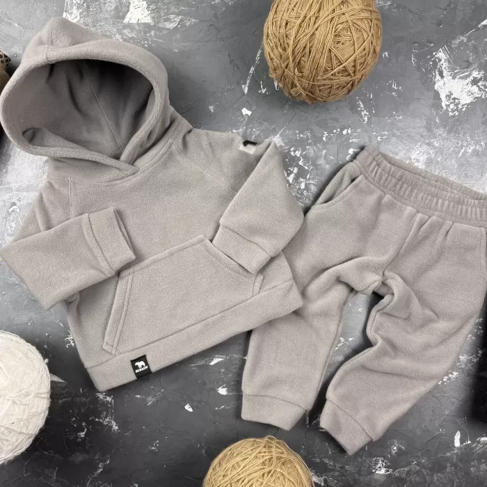Спортивний дитячий костюм Polar Fleece HQ BEWARM Grey