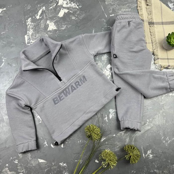 Спортивний костюм дитячий Instant BEWARM gray