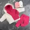 Спортивний дитячий костюм на флісі BEWARM Magenta