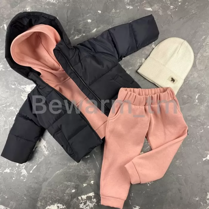 Спортивний дитячий костюм на флісі BEWARM Pouder