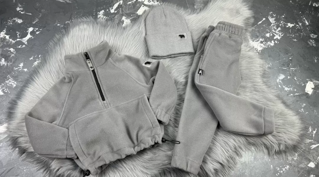 Спортивний костюм BEWARM Polar Fleece For Relax світло сірий