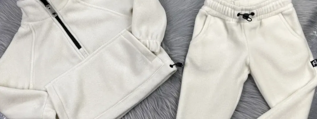 Спортивний костюм BEWARM Polar Fleece For Relax молочний